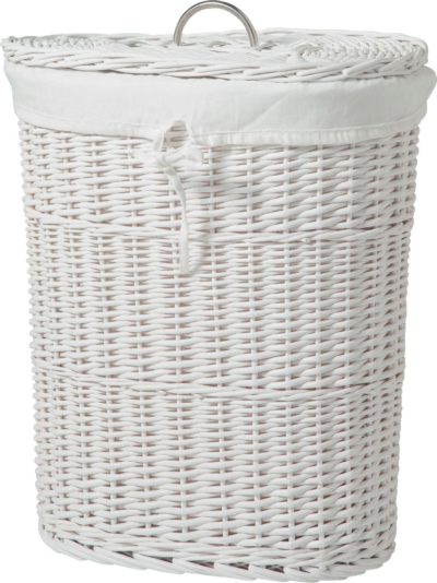 Heart of House Willow Laundry Bin - White.